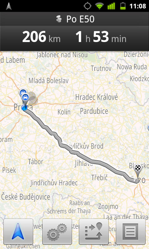 Google navigace v ČR