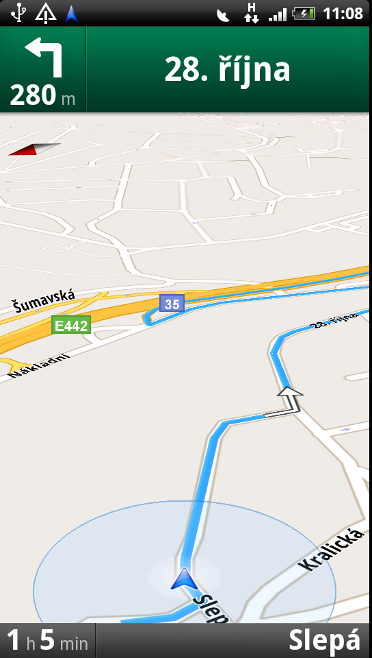 Google navigace v ČR