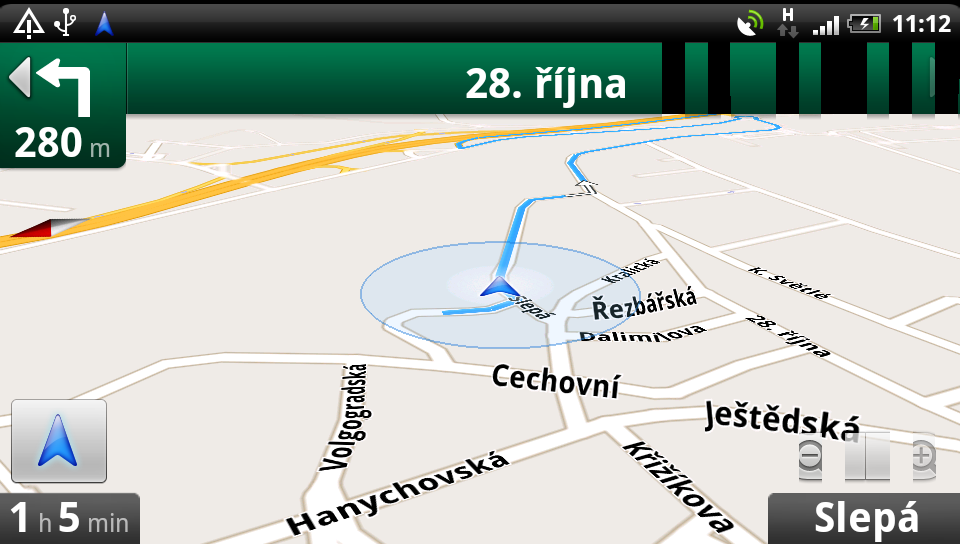 Google navigace v ČR