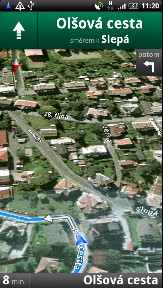 Google navigace v ČR