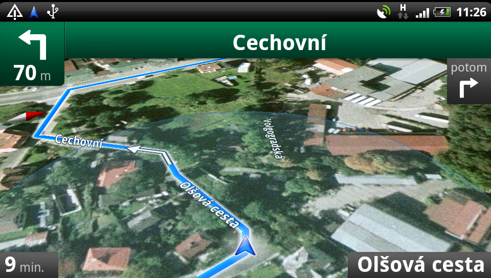 Google navigace v ČR