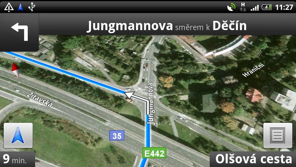 Google navigace v ČR