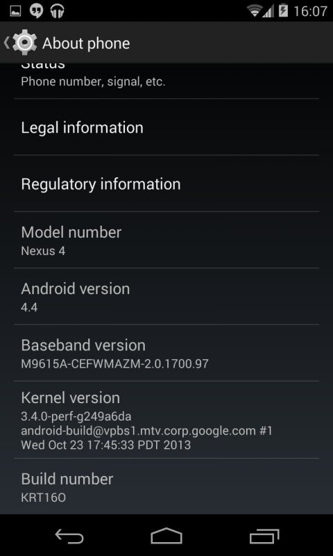 Google Nexus 4