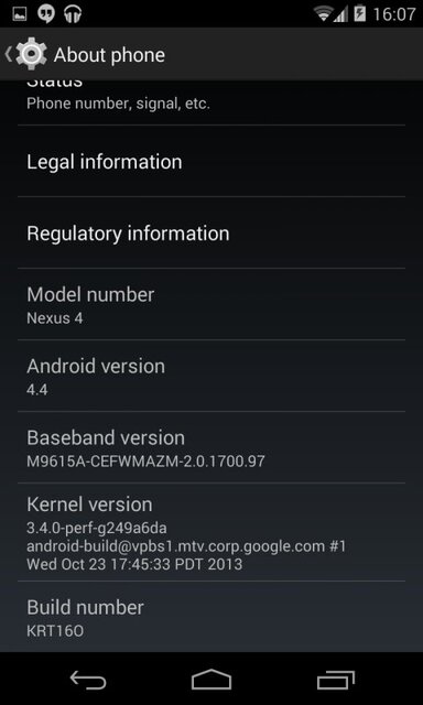 Google Nexus 4