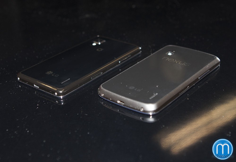 Google Nexus 4 a LG Optimus G
