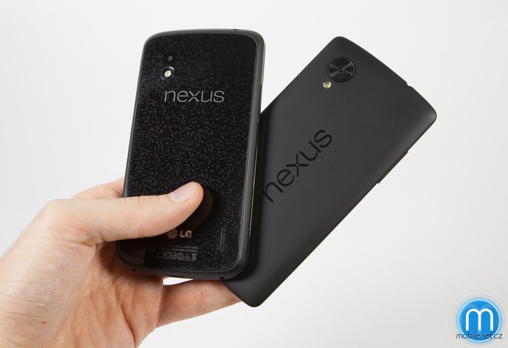 Google Nexus 5 a Nexus 4