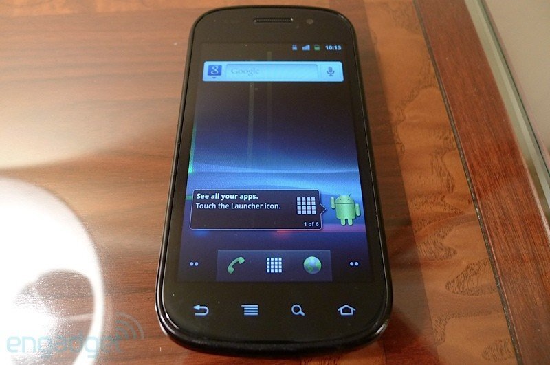 Google Nexus S live