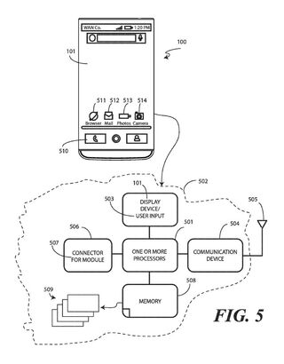 Google patent modulární telefon