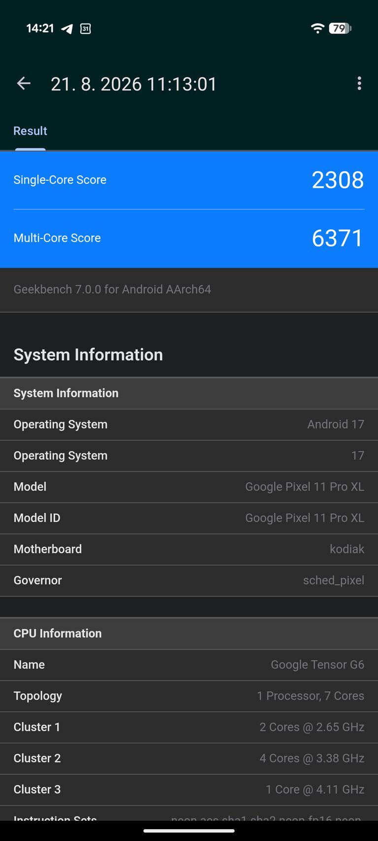 Google Pixel 11 Pro XL
