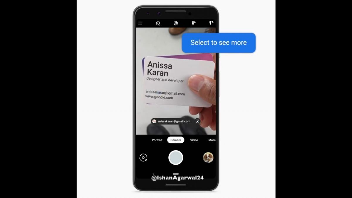 Google Pixel 3 Google Lens