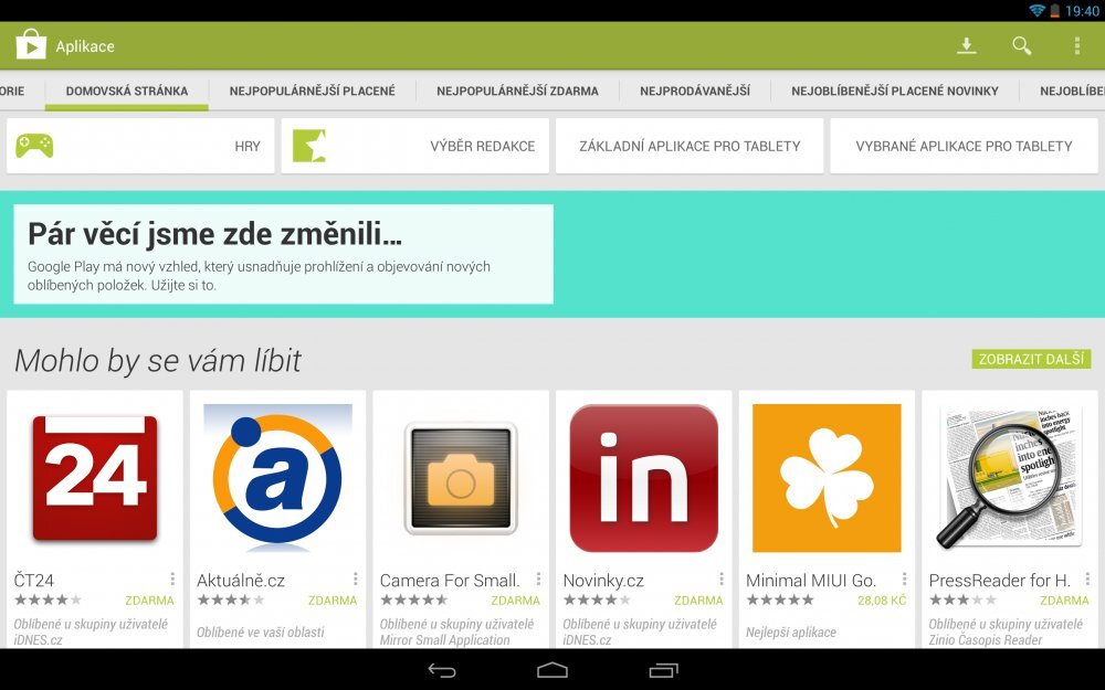 Google Play Store 4.0