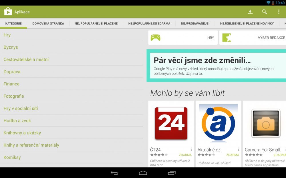 Google Play Store 4.0