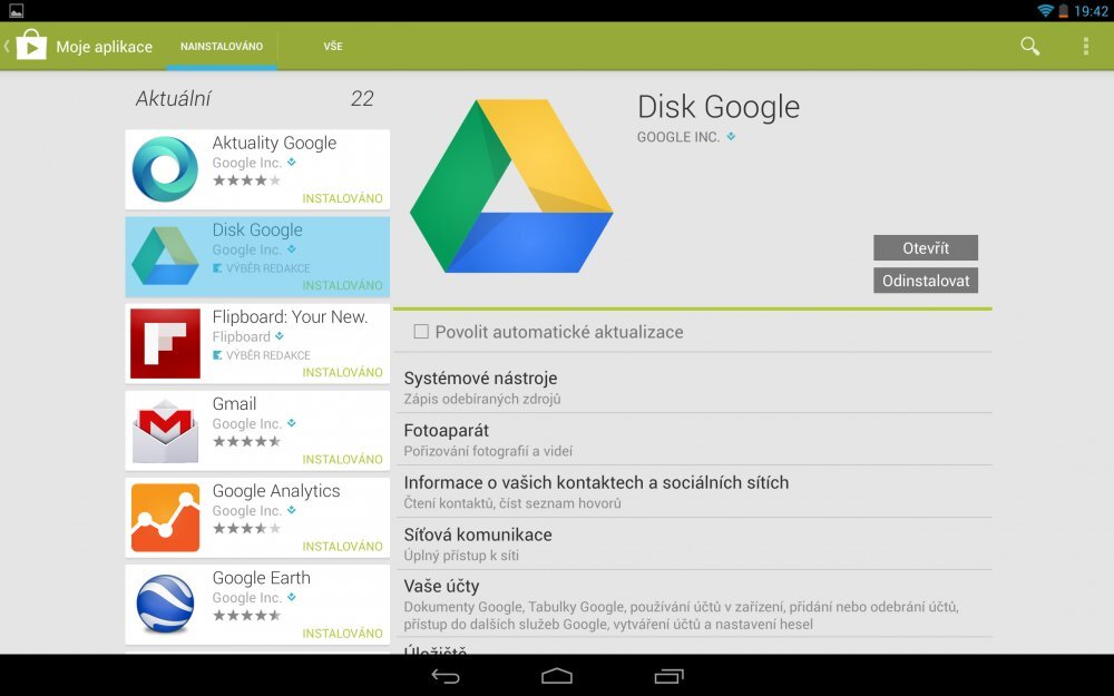 Google Play Store 4.0