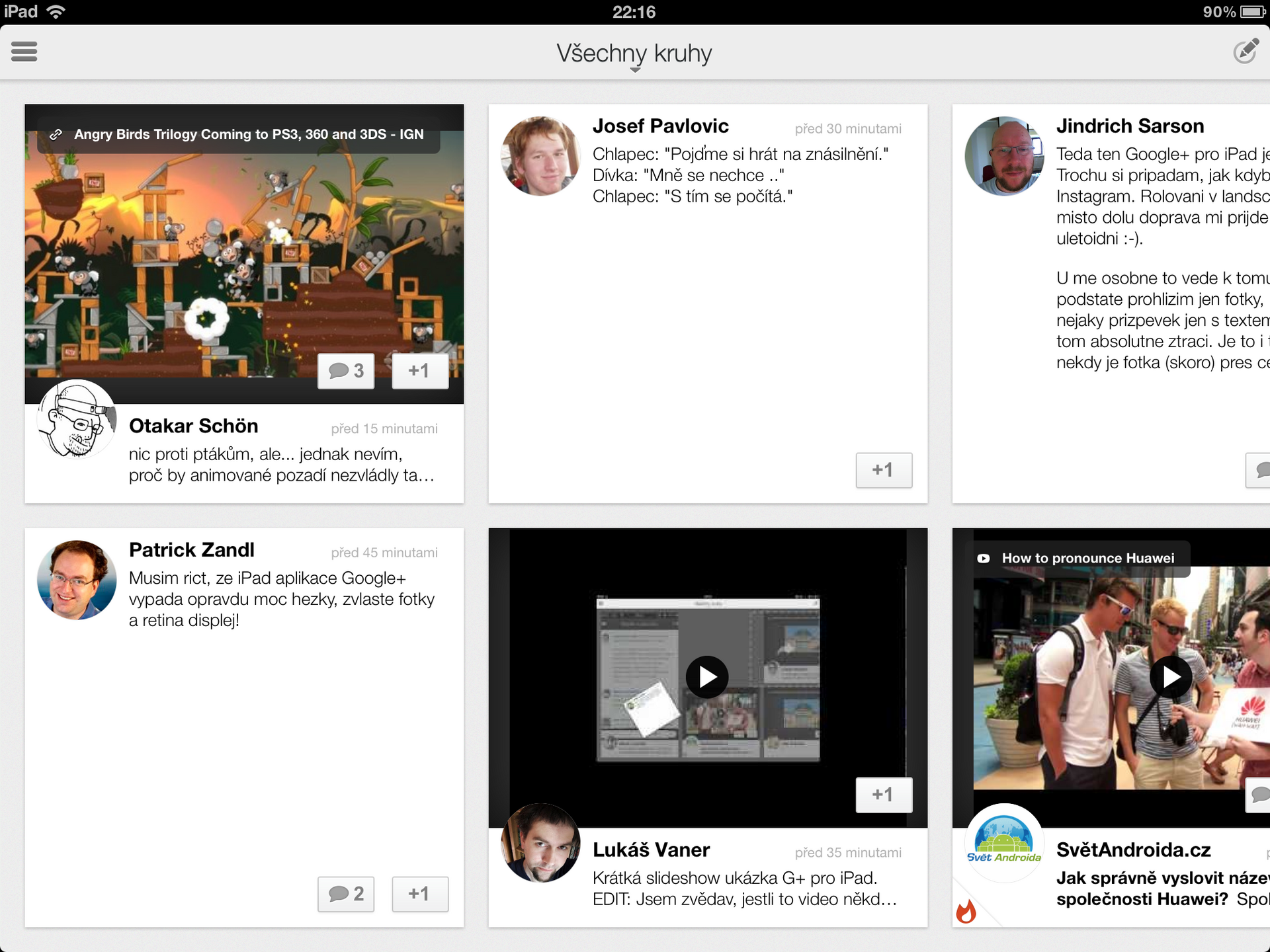 Google+ pro iPad