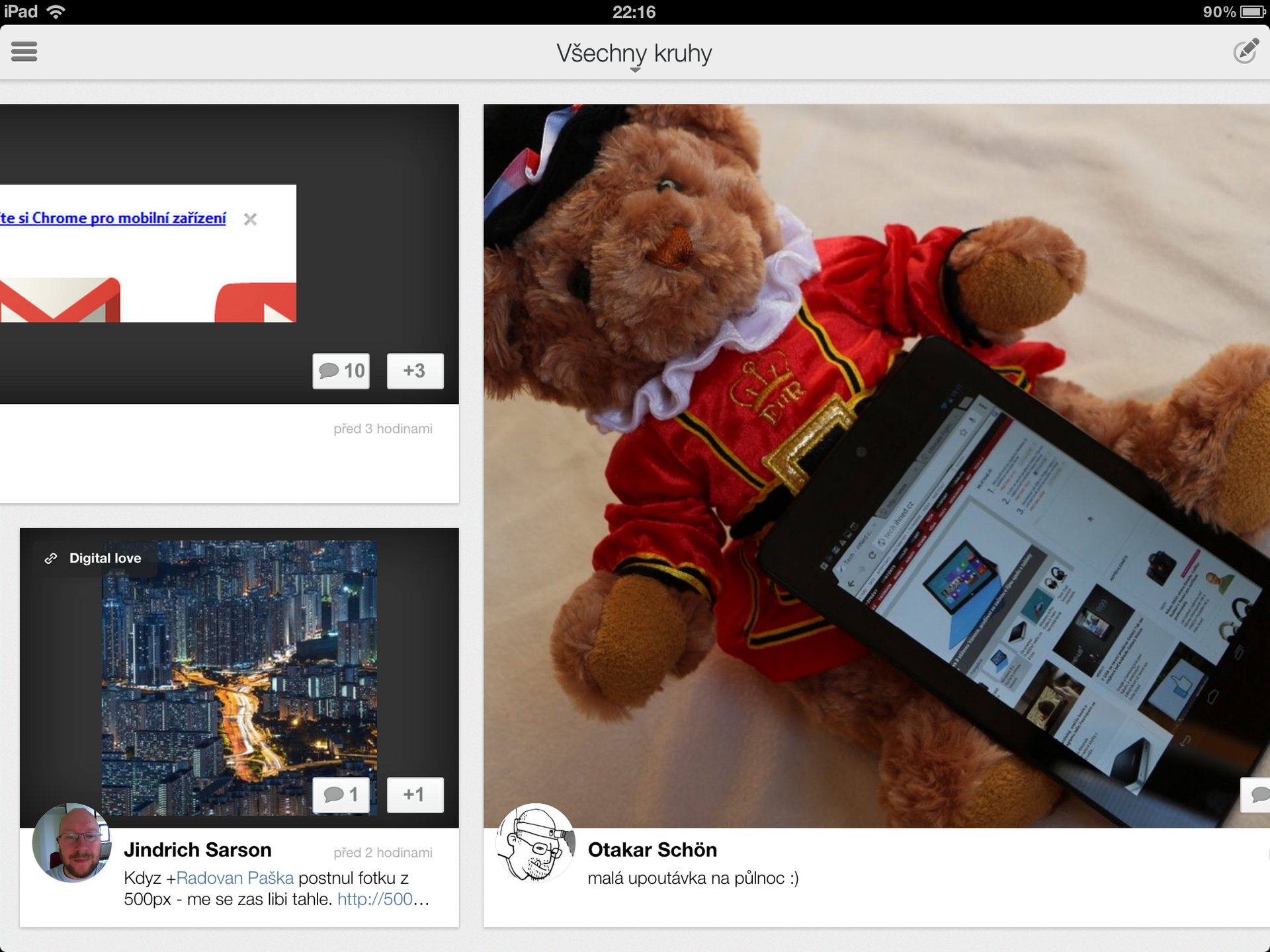 Google+ pro iPad