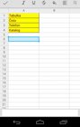 Google Tabulky