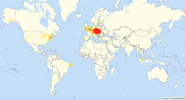 Google výpadek služeb