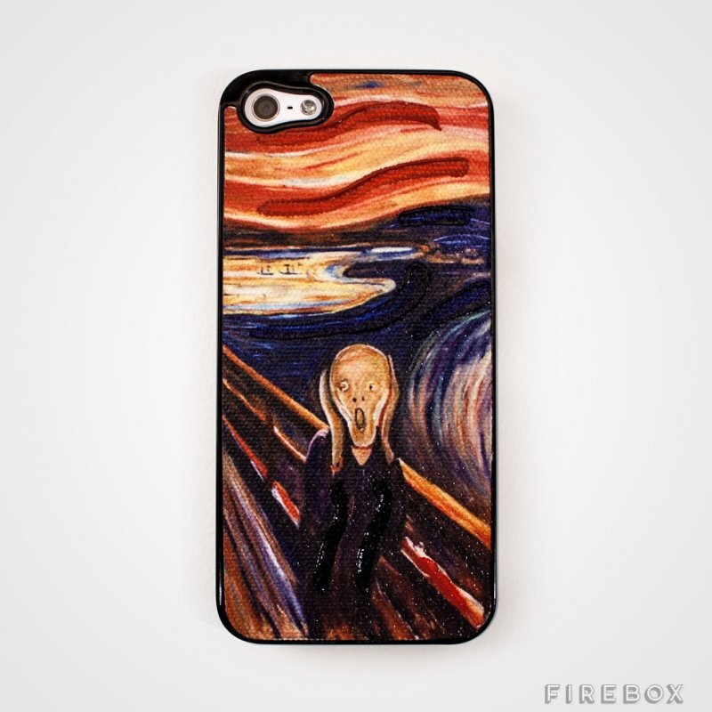 HAND-PAINTED CANVAS IPHONE 5 CASES