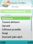 Handy Profiles - ještě lepší profily pro Symbian S60