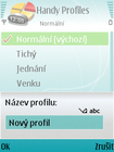 Handy Profiles - ještě lepší profily pro Symbian S60
