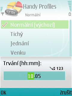 Handy Profiles - ještě lepší profily pro Symbian S60