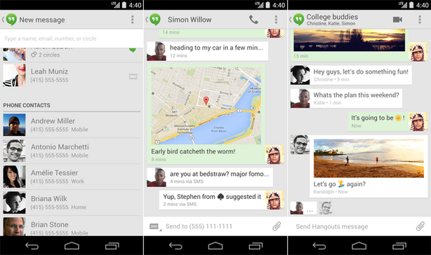 Hangouts