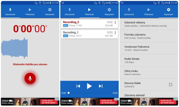 Hlasový záznamník