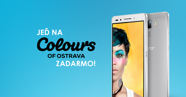 Honor 7 a Colours of Ostrava