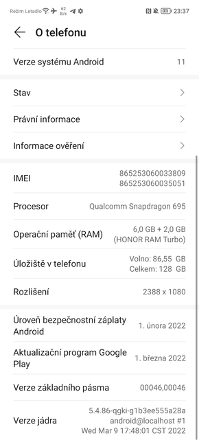 Honor Magic4 Lite