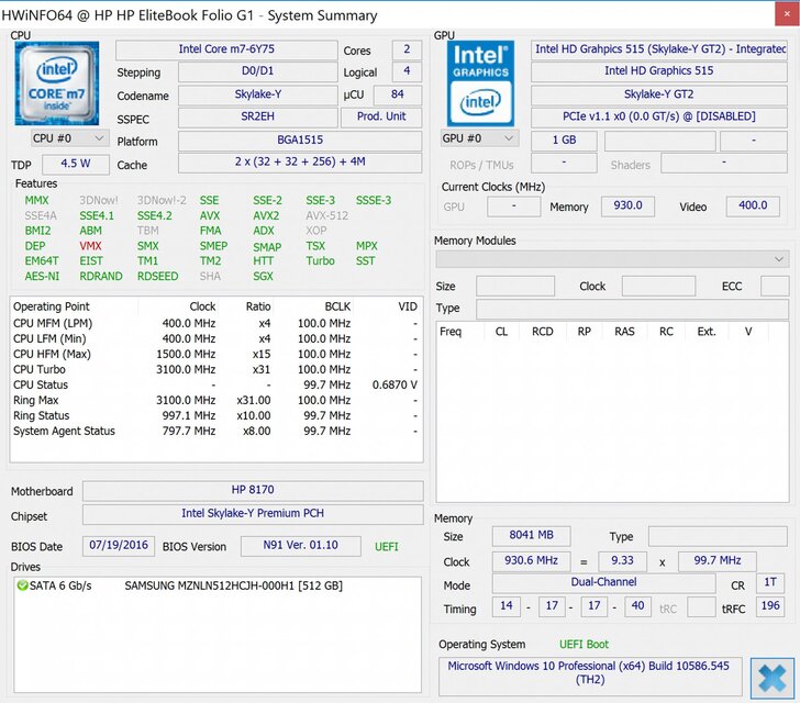 HP EliteBook Folio (2016)