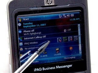 HP iPAQ Series 600 a 900: první živé fotografie