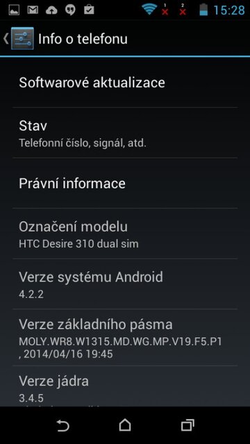HTC Desire 310w Dual SIM
