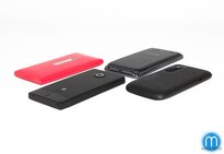 HTC Desire X vs. Sony Xperia sola vs. Nokia Lumia 800 vs. Samsung Galaxy S Advance