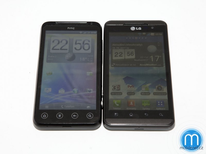 HTC EVO 3D vs. LG Optimus 3D