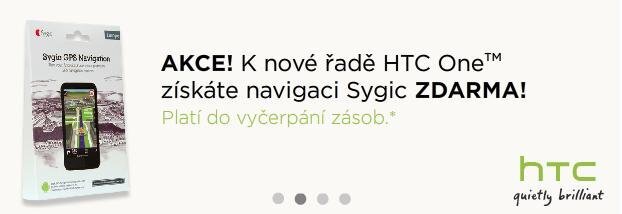 HTC One a navigace Sygic zdarma