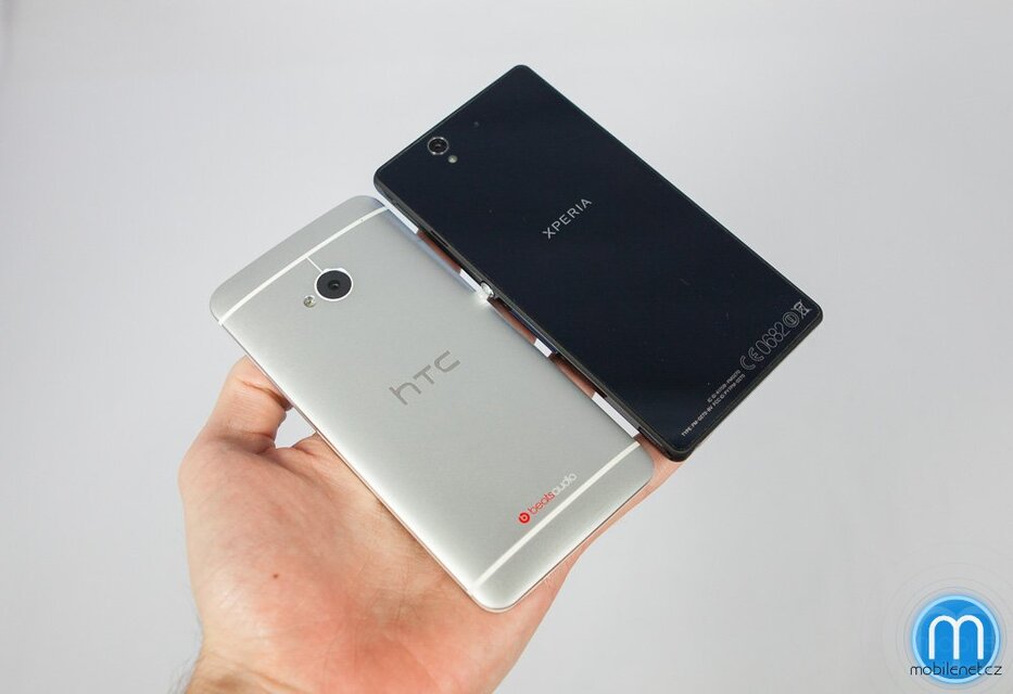 HTC One a Sony Xperia Z