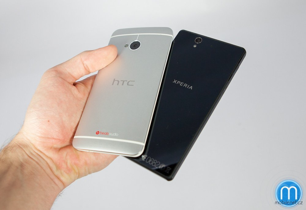 HTC One a Sony Xperia Z