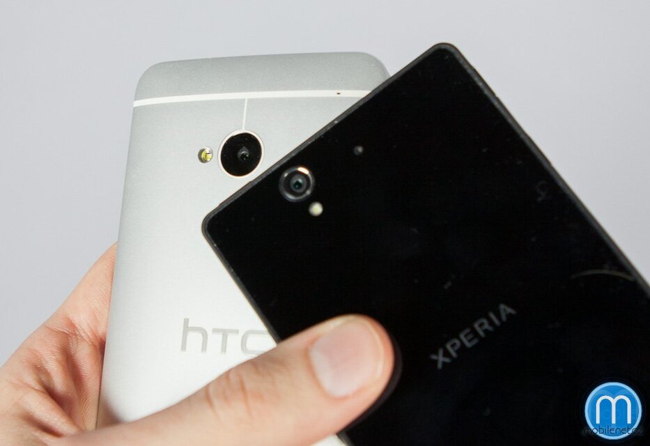 HTC One a Sony Xperia Z