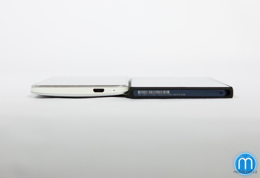 HTC One a Sony Xperia Z