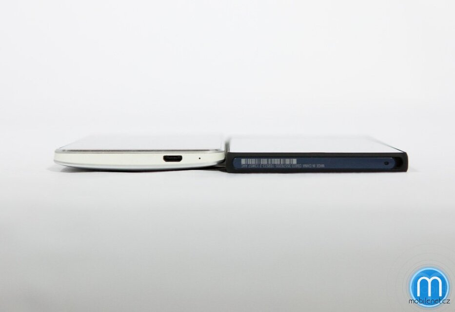 HTC One a Sony Xperia Z