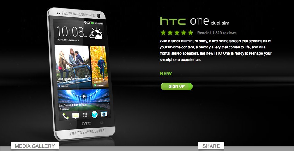 HTC One dualSIM