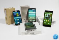 HTC One (M8), LG G3, Samsung Galaxy S5, Sony Xperia Z3