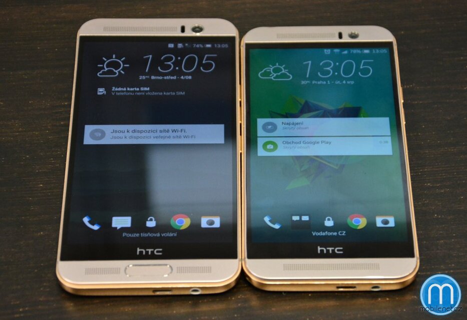 HTC One M9+ a One M9