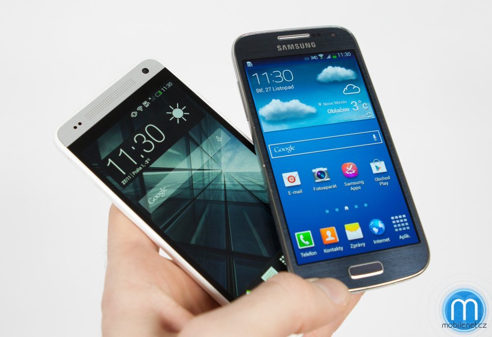 HTC One mini a Samsung Galaxy S4 mini