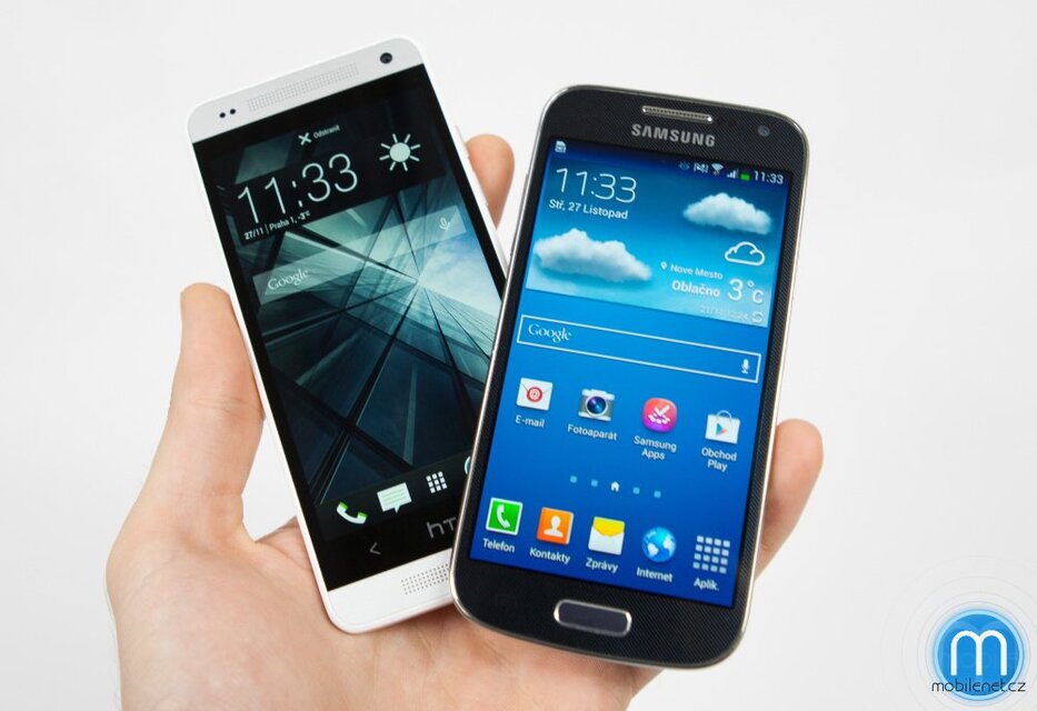 HTC One mini a Samsung Galaxy S4 mini