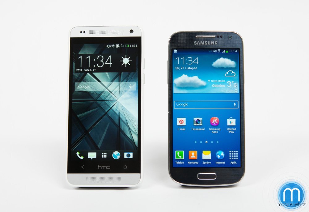 HTC One mini a Samsung Galaxy S4 mini