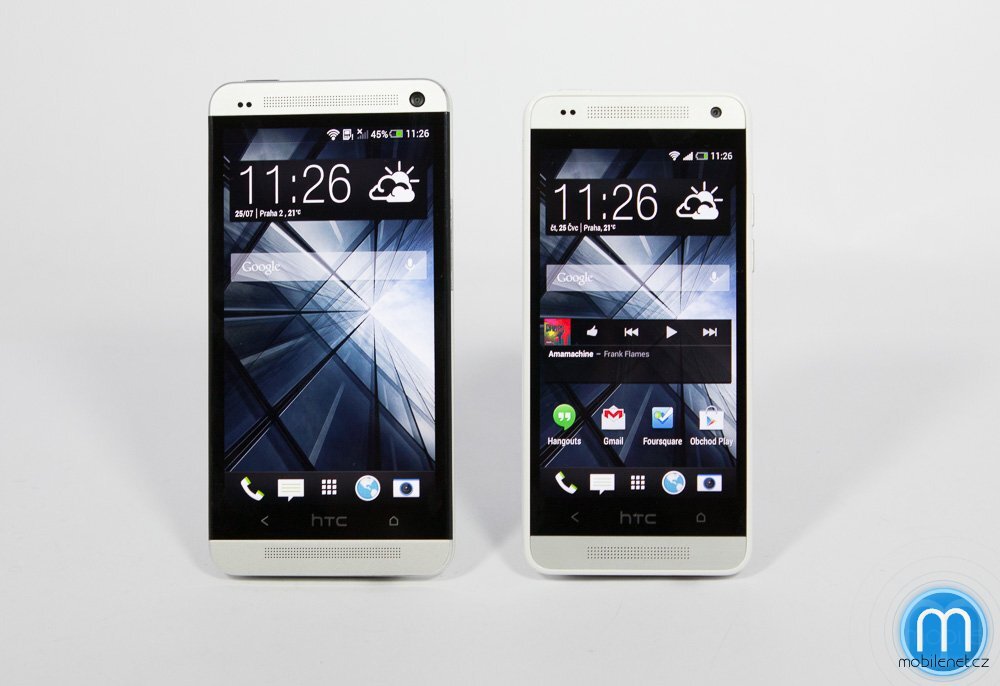 HTC One mini vs. HTC One