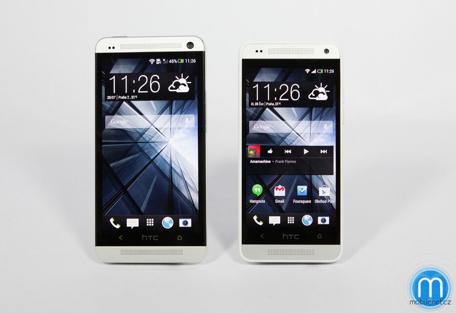 HTC One mini vs. HTC One