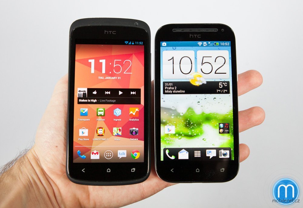 HTC One SV vs. HTC One S