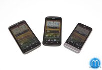 HTC One X, S a V